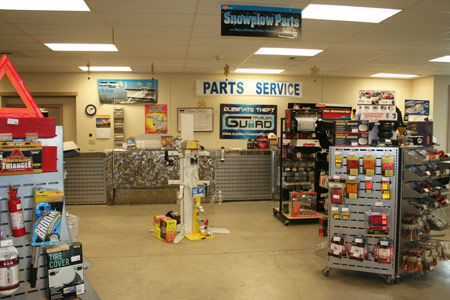 Parts & Service Storage at Luft Trailer Sales in Ellensburg, Washington
